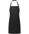 PR145 Premier Kids Waterproof Apron Black colour image